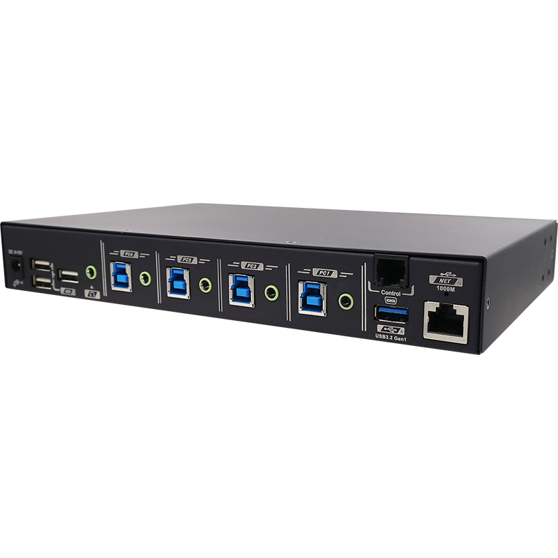 4 Ports, USB Control KM 